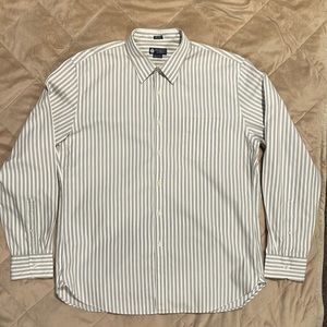 J.Crew Haberdashery Shirting 80’s 2-ply Button-Down Size XL